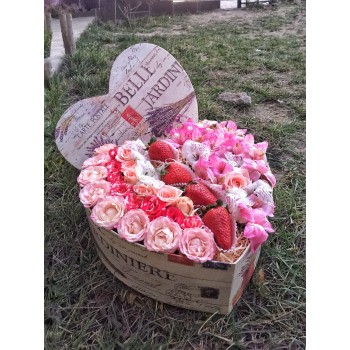 "Jardin" heart