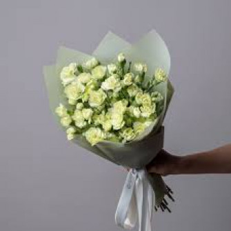 Букет из кустовой гвоздики