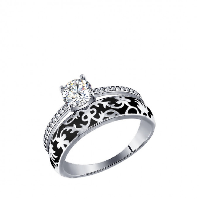 Sokolov Кольцо 94011139-17,5, серебро