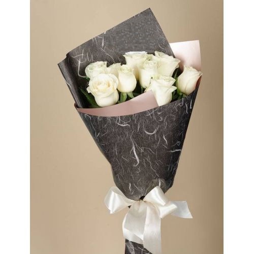 Купить на заказ Букет из 9 роз с доставкой в Павлодаре